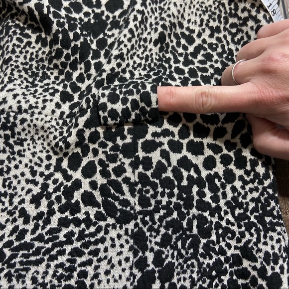 Calvin Klein Animal Print Sheath Dress Size 8 - Picture 6 of 9